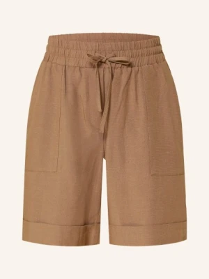Opus Pants Szorty Malotta braun JASNOBRĄZOWY
