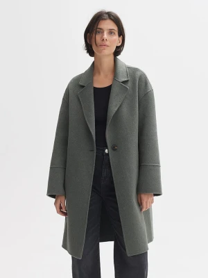 OPUS Płaszcz przejściowy w kolorze ciemnozielonym rozmiar: 42