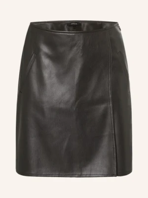 Opus Spódnica Reana W Stylu Skórzanym schwarz