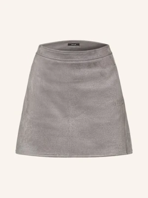Opus Spódnica Revlina Cozy Ze Skóry Ekologicznej grau
