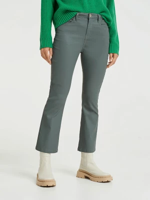 OPUS Spodnie "Emeda" w kolorze zielonym rozmiar: 42/L26
