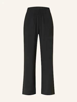 Opus Spodnie Marlena Marou Cargo schwarz