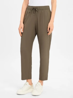 Opus Spodnie - Mefini Kobiety zielony jednolity,