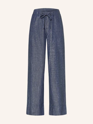 Opus Spodnie Melane Denim blau