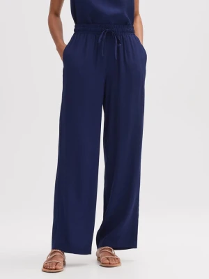 OPUS Spodnie w kolorze granatowym rozmiar: 40
