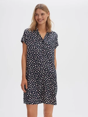 OPUS Sukienka w kolorze granatowo-białym rozmiar: 34