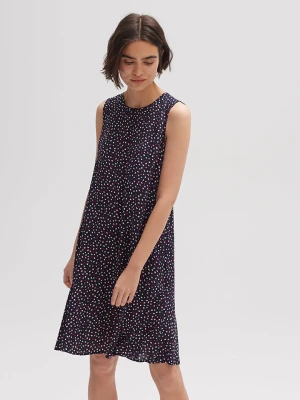 OPUS Sukienka "Wenola" w kolorze czarnym ze wzorem rozmiar: 38