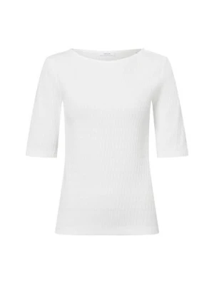 Opus Sweter damski - Sankus Kobiety Bawełna biały wypukły wzór tkaniny,