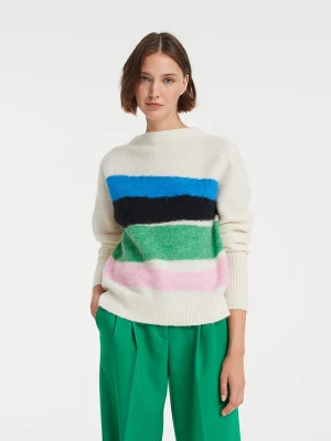OPUS Sweter "Polora" w kolorze kremowym rozmiar: 44
