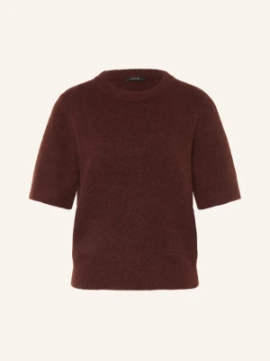 Opus Sweter Z Dzianiny Pimota rot CIEMNOCZERWONY