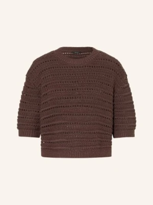 Opus Sweter Z Dzianiny Ploomina braun