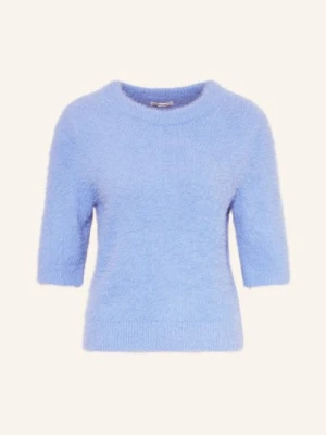 Opus Sweter Z Dzianiny Puvet blau