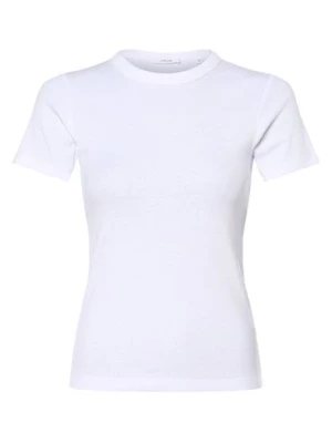 Opus T-shirt damski Kobiety Dżersej biały jednolity,