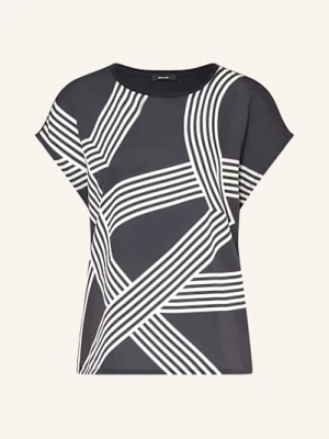 Opus T-Shirt Sabethi Z Mieszanki Materiałów blau