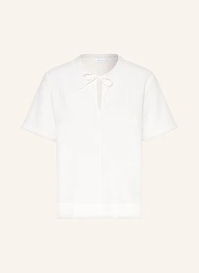 Opus T-Shirt Sergli Z Mieszanki Materiałów weiss