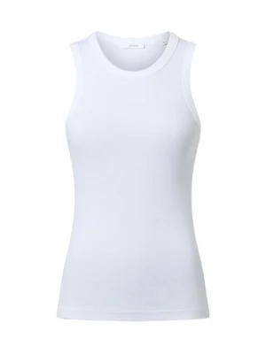 Opus Top damski - Ilesso Kobiety Bawełna biały jednolity,