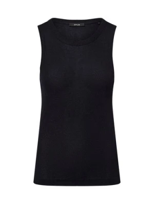 Opus Top damski - Ilesso Sparkle Kobiety wiskoza niebieski jednolity,