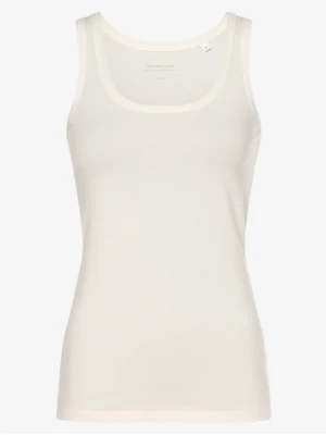 Opus Top damski Kobiety Dżersej biały jednolity,