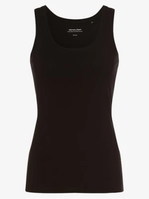 Opus Top damski Kobiety Dżersej czarny jednolity,