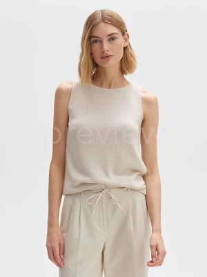 OPUS Top w kolorze kremowym rozmiar: 42