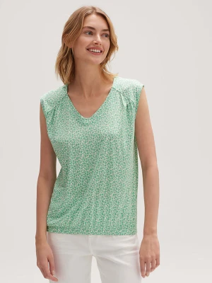 OPUS Top w kolorze zielono-białym rozmiar: 36