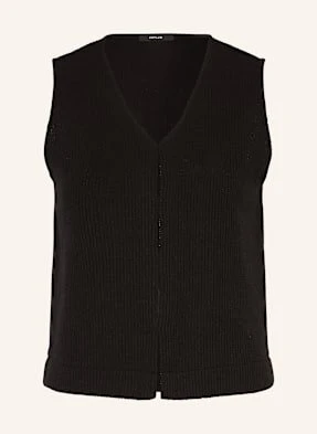 Opus Top Z Dzianiny Gopica schwarz