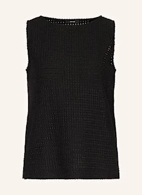 Opus Top Z Dzianiny Idali schwarz