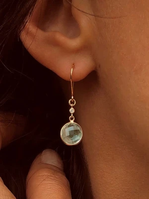 OR Carats Złote kolczyki z kamieniami szlachetnymi rozmiar: onesize