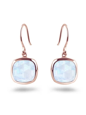 OR Carats Złote kolczyki z kamieniem księżycowym rozmiar: onesize