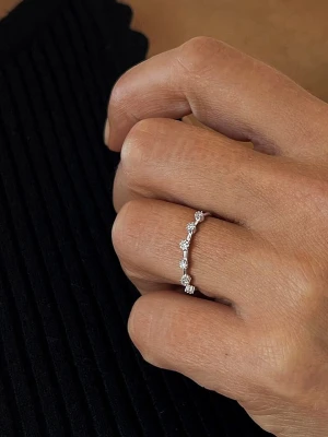 OR Carats Złoty pierścionek z diamentami rozmiar: 50