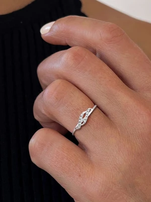 OR Carats Złoty pierścionek z diamentami rozmiar: 52