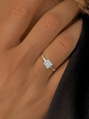OR Carats Złoty pierścionek z diamentem rozmiar: 56