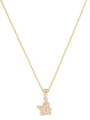 OR ÉCLAT Złota zawieszka "Ange amoureux" rozmiar: onesize