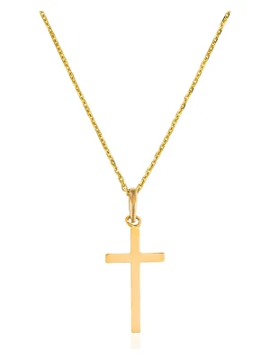 OR ÉCLAT Złota zawieszka "Croix Croyance" rozmiar: onesize