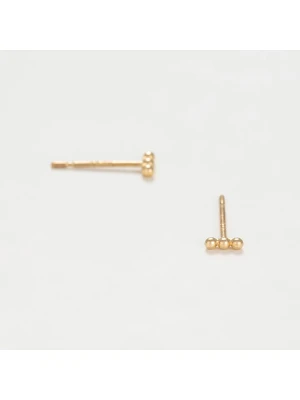 OR ÉCLAT Złote kolczyki-wkrętki "Emma" rozmiar: onesize