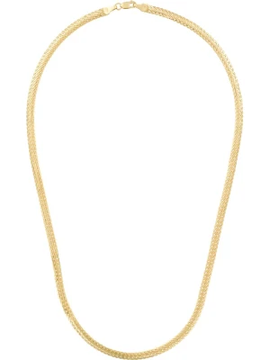 OR ÉCLAT Złoty naszyjnik - dł. 42 cm rozmiar: onesize