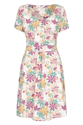 Orchid Patterned – damska sukienka UV - Beige Mountain Warehouse