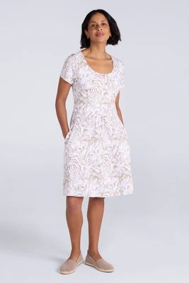Orchid Patterned – damska sukienka UV - Beige Mountain Warehouse