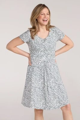 Orchid Patterned – damska sukienka UV - Green Mountain Warehouse