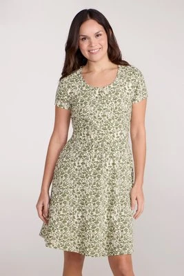 Orchid Patterned – damska sukienka UV - Green Mountain Warehouse