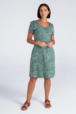 Orchid Patterned – damska sukienka UV - Green Mountain Warehouse