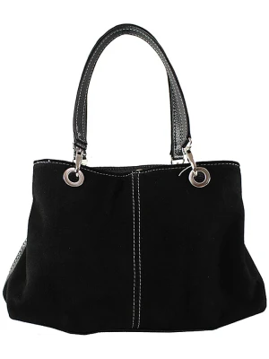 ORE10 Skórzana torebka w kolorze czarnym - 32 x 20 x 14 cm rozmiar: onesize