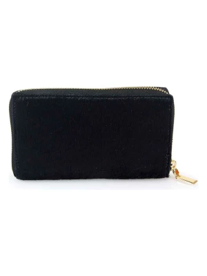 ORE10 Skórzany portfel "Wow" w kolorze czarnym - 17 x 10 x 2 cm rozmiar: onesize