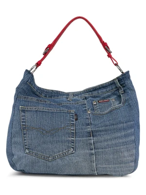 ORE10 Torebka "Mams" w kolorze niebiesko-czerwonym - 33 x 28 x 14 cm rozmiar: onesize