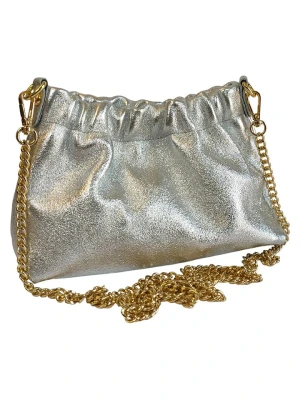 ORE10 Torebka w kolorze srebrnym - 23 x 14 x 8 cm rozmiar: onesize