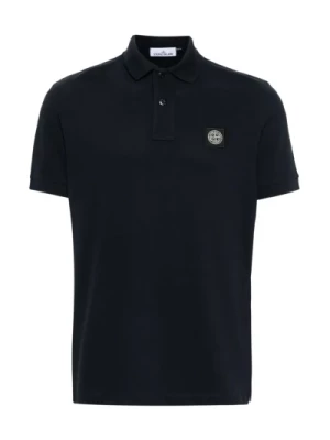 Organiczna Koszulka Polo z Bawełny Stone Island