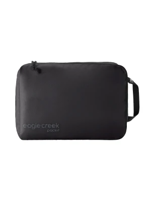 Organizer podróżny Eagle Creek Pack-It Isolate Clean/Dirty Cube M - black/black