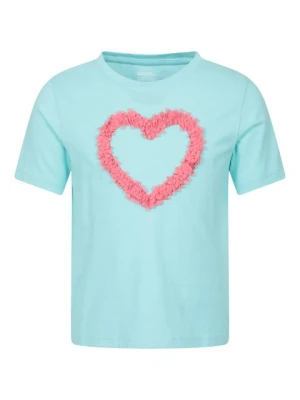 Organza Heart koszulka dla dzieci z krótkim rękawem - Blue Mountain Warehouse