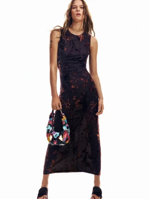 Orientalna sukienka midi Desigual