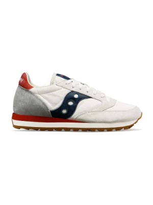 Original Jazz Stonewash Sneakers Biało-Niebieskie Saucony